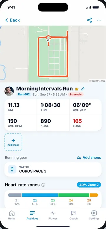 A Windlace run with pace